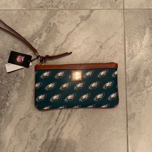 Dooney & Burke Eagles wristlet
